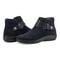 earth Synal Cushioned Arch Support Women's Casual Bootie - Dark Blue - 7