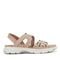 Earth Vernon Strappy Slingback Cushioned Arch Support Women's Casual Flat Sandal - Light Natural - 1