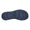 Earth Vernon Strappy Slingback Cushioned Arch Support Women's Casual Flat Sandal - Dark Blue - 6