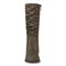 earth Vine Block Heel Almond Toe Casual Boot - Women's Cushioned Boot - Dark Green - 3