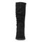 earth Vine Block Heel Almond Toe Casual Boot - Women's Cushioned Boot - Black - 3