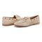 Earth Wishing Almond Toe Slip-on Flat - Cushioned Support Women's Mules & Loafers - Light Natural - 7