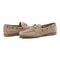 Earth Wishing Almond Toe Slip-on Flat - Cushioned Support Women's Mules & Loafers - Ivory - 7