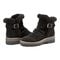 Earth Yara Waterproof Suede Lug-Sole Cushioned Support Women's Ankle Boot - Black Suede - 7