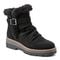 Earth Yara Waterproof Suede Lug-Sole Cushioned Support Women's Ankle Boot - Black Suede - 2