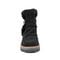 Earth Yara Waterproof Suede Lug-Sole Cushioned Support Women's Ankle Boot - Black Suede - 3
