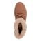 Earth Yara Waterproof Suede Lug-Sole Cushioned Support Women's Ankle Boot - Medium Natural Suede - 5
