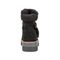 Earth Yara Waterproof Suede Lug-Sole Cushioned Support Women's Ankle Boot - Black Suede - 4