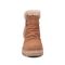 Earth Yara Waterproof Suede Lug-Sole Cushioned Support Women's Ankle Boot - Medium Natural Suede - 3
