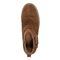 Earth Zane Suede Ruched Booties Cushioned Support Women's Booties - Medium Brown - 6