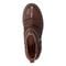 Earth Zane Suede Ruched Booties Cushioned Support Women's Booties - Dark Brown - 3