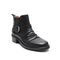 Earth Zane Suede Ruched Booties Cushioned Support Women's Booties - All Black - 8