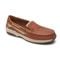 Dunham Captain Venetian Boat Cushioned Memory-Foam Arch Support Men's Boat Shoe - Tan Leather - 2