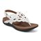 Rockport Ridge Slingback Cushioned Arch Support Women's Sandal - White Leather - 2