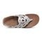 Rockport Ridge Slingback Cushioned Arch Support Women's Sandal - Silver - 4