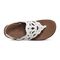 Rockport Ridge Slingback Cushioned Arch Support Women's Sandal - White Leather - 4