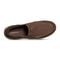 Rockport Waves Cushioned Orthotic-Friendly Men's Casual Slip-On Shoe - Dark Brown Leather - 4