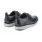Rockport Canton Cushioned Orthotic-Friendly Men's Casual Oxford - Black Leather - 3