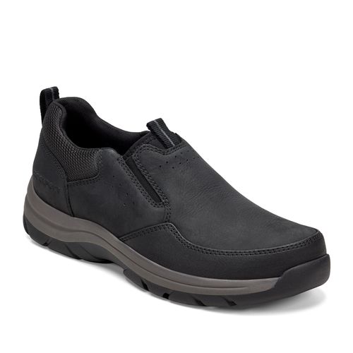 Rockport Falcon Cushioned Slip-On Men's Shoe - Black - 2