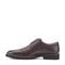 Rockport Findlay Cushioned Lace-Up Almond Toe Men's Dress Oxford - Dark Brown Leather - 4