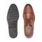 Rockport Findlay Cushioned Lace-Up Almond Toe Men's Dress Oxford - Medium Natural Leather - 5