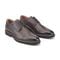 Rockport Findlay Cushioned Lace-Up Almond Toe Men's Dress Oxford - Dark Brown Leather - 2