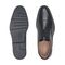 Rockport Findlay Cushioned Lace-Up Almond Toe Men's Dress Oxford - Black Leather - 5
