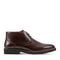 Rockport Flynn Cushioned Lace-Up Men's Casual Boot - Dark Brown Leather - 1