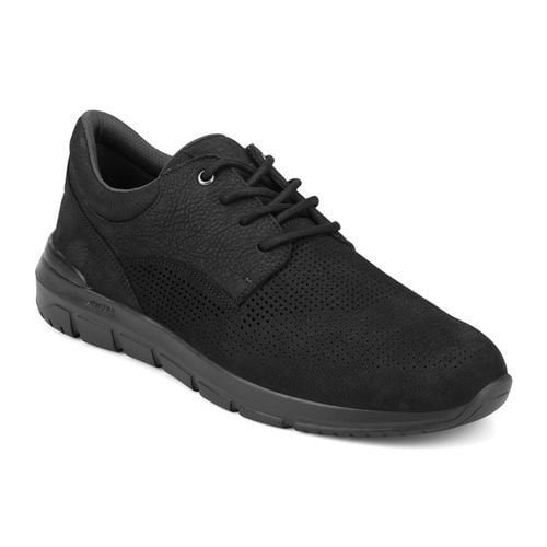 Rockport Jaimie Cushioned Arch-Support Men's Sneaker - Black Leather - 2