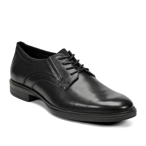 Rockport Keelan Cushioned Arch Support Men's Dress Oxford - Black Leather - 2