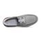 Rockport Seadon Cushioned Almond Toe Slip-On Men's Boat Shoe - Light Gray Nubuck - 4