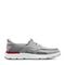 Rockport Seadon Cushioned Almond Toe Slip-On Men's Boat Shoe - Light Gray Nubuck - 1