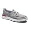 Rockport Seadon Cushioned Almond Toe Slip-On Men's Boat Shoe - Light Gray Nubuck - 2