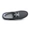 Rockport Seadon Cushioned Almond Toe Slip-On Men's Boat Shoe - Dark Blue Nubuck - 4