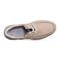 Rockport Seadon Cushioned Almond Toe Slip-On Men's Boat Shoe - Taupe Nubuck - 4