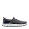 Rockport Seadon Cushioned Almond Toe Slip-On Men's Boat Shoe - Dark Blue Nubuck - 1