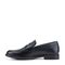 Rockport Sutton Penny Cushioned Arch Support Men's Dress Shoe - Black Leather - 4