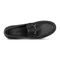 Rockport Whit Classic Bit Cushioned Men's Loafer - Black Matte Leather - 4