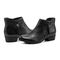 Rockport Carly Side-Zip Cushioned Support Women's Ankle Boot - Black Lthr - 6