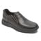 Rockport Edge Hill 2 Cushioned Memory-Foam Men's Slip-On - Black Lea - 1