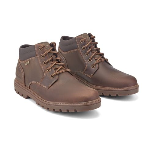 Rockport Weather or Not Waterproof Cushioned Arch Support Men's Waterproof Boot - New Tan Suede - 2
