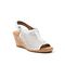 Rockport Women's Briah Perforated Slingback Sandal - White - 7