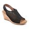 Rockport Women's Briah Perforated Slingback Sandal - Black Nbk - 1