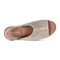 Rockport Women's Briah Perforated Slingback Sandal - Mtl Khaki Lth - 7