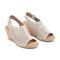 Rockport Women's Briah Perforated Slingback Sandal - Multi Khaki Leather - 2