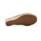Rockport Women's Briah Perforated Slingback Sandal - Mtl Khaki Lth - 5