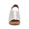 Rockport Women's Briah Perforated Slingback Sandal - White - 3