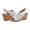 Rockport Women's Briah Perforated Slingback Sandal - White - 6