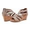 Rockport Women's Briah Gladiator Sandal - New Taupe Nubuck - 6