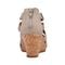Rockport Women's Briah Gladiator Sandal - New Taupe Nubuck - 4